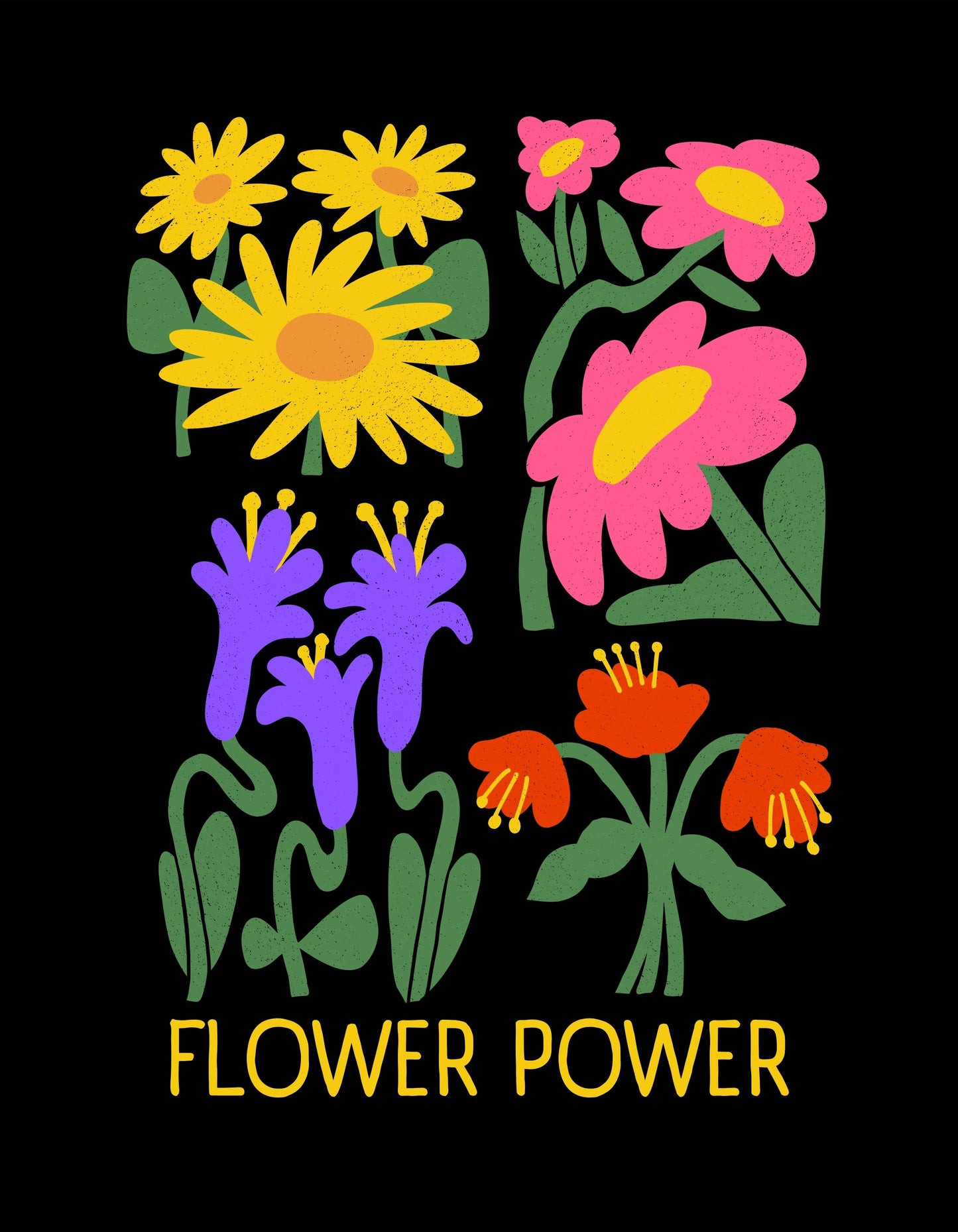 Flower Power Graphic