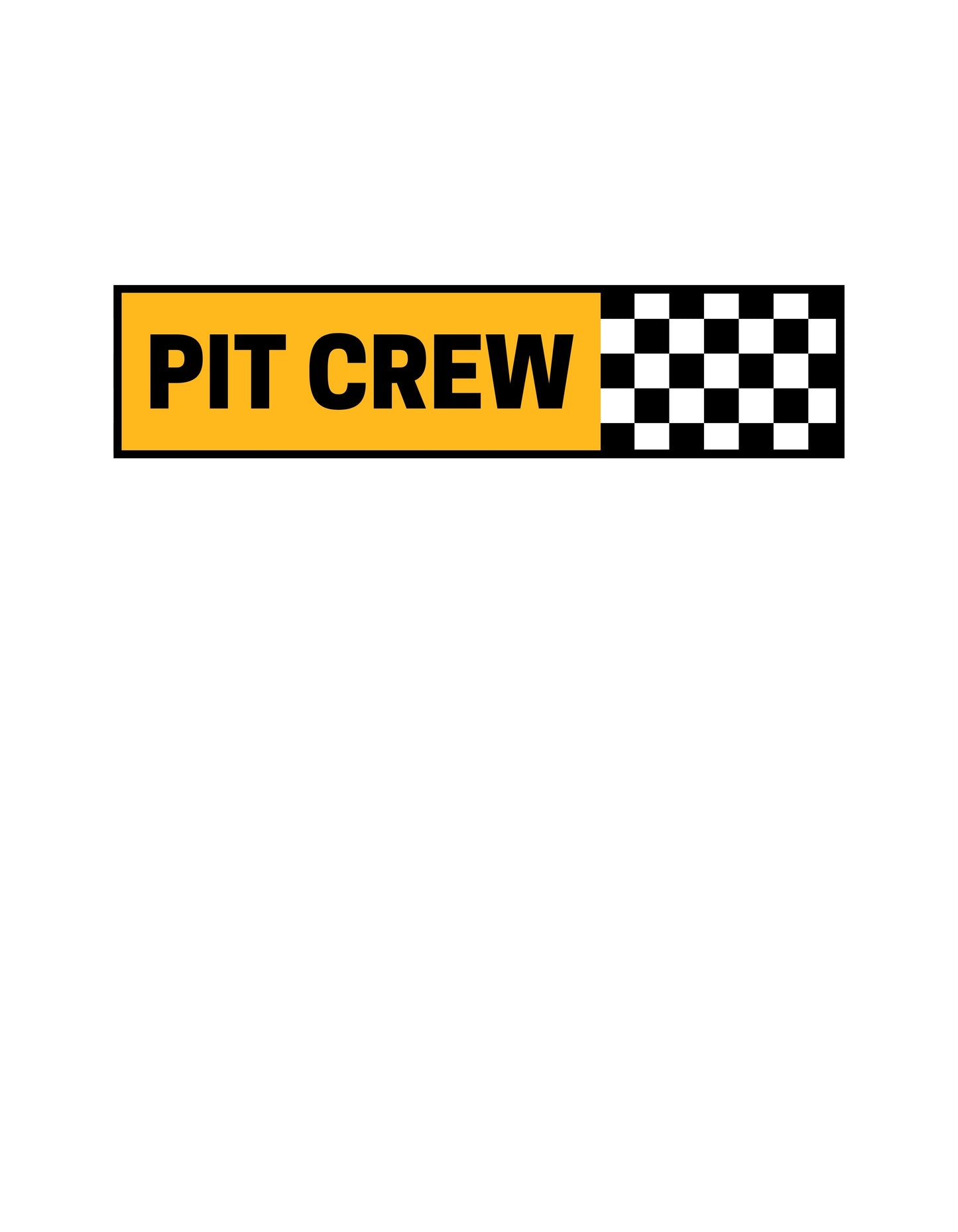 Lt Grey Marl Pit Crew Graphic