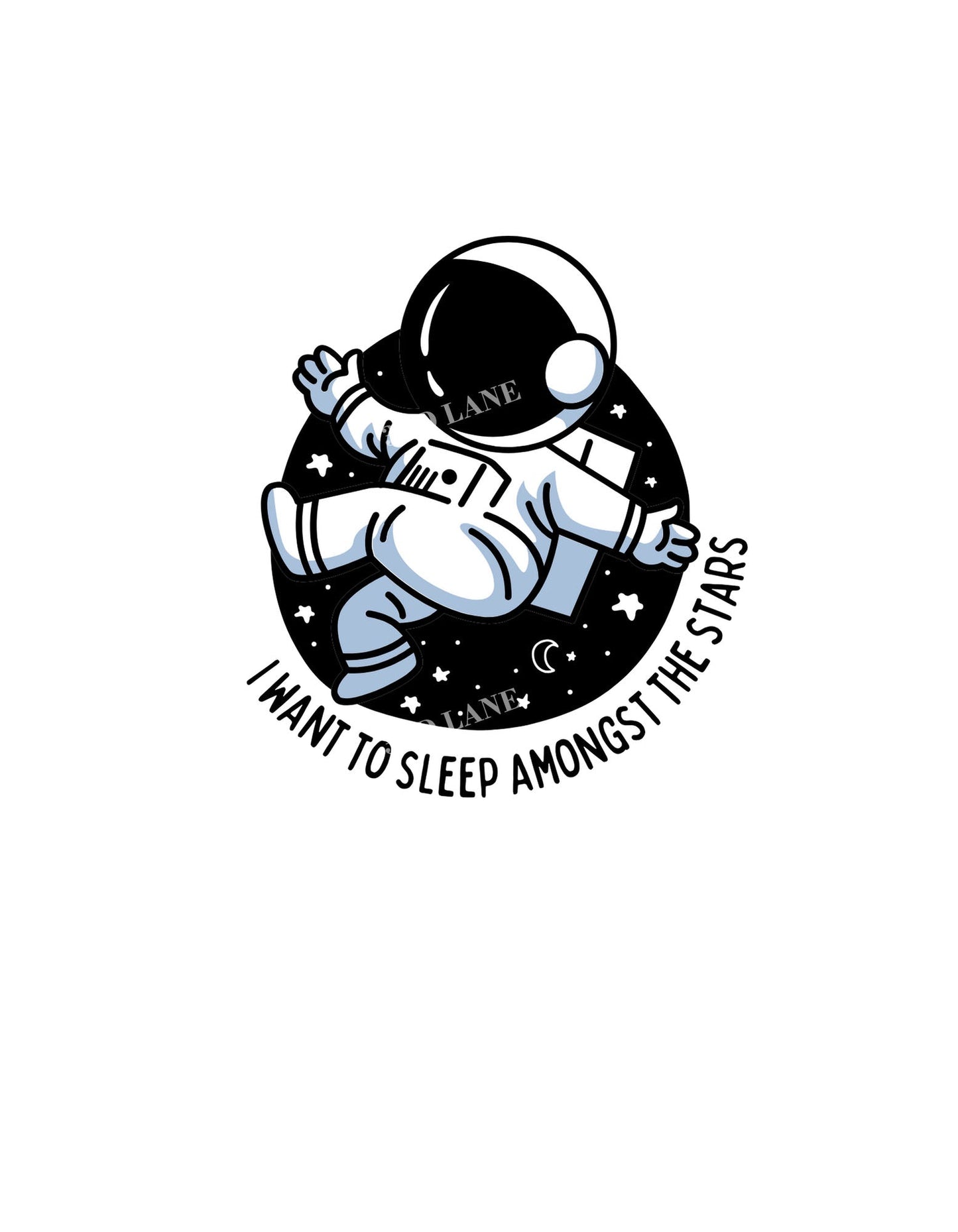 White Sleep Amongst the Stars Graphic