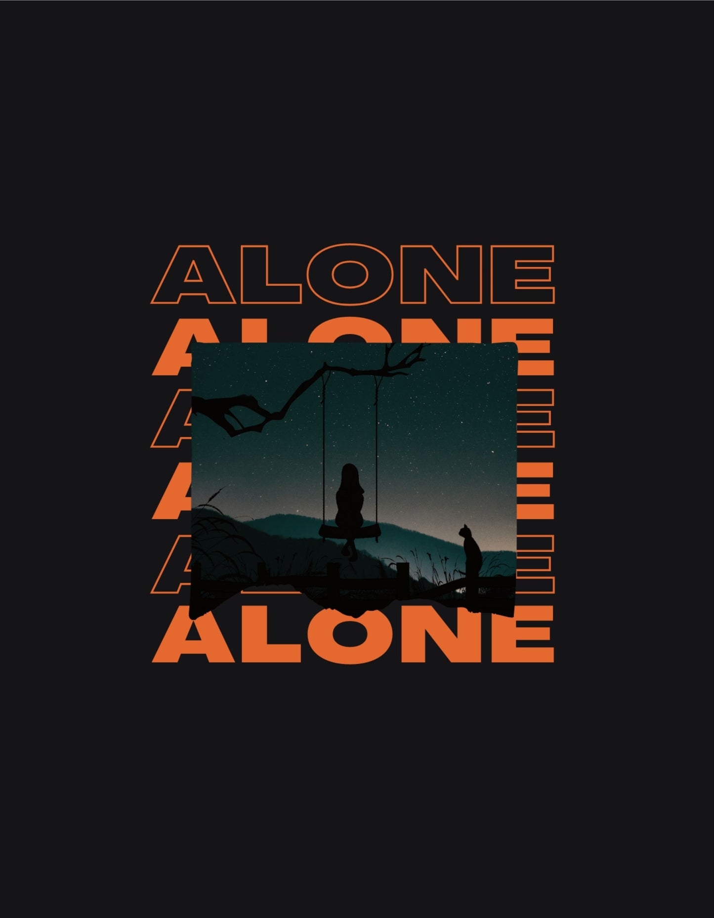 Alone Graphic