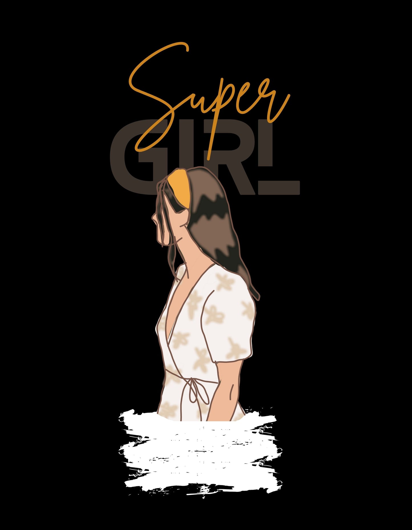 Super Girl Graphic