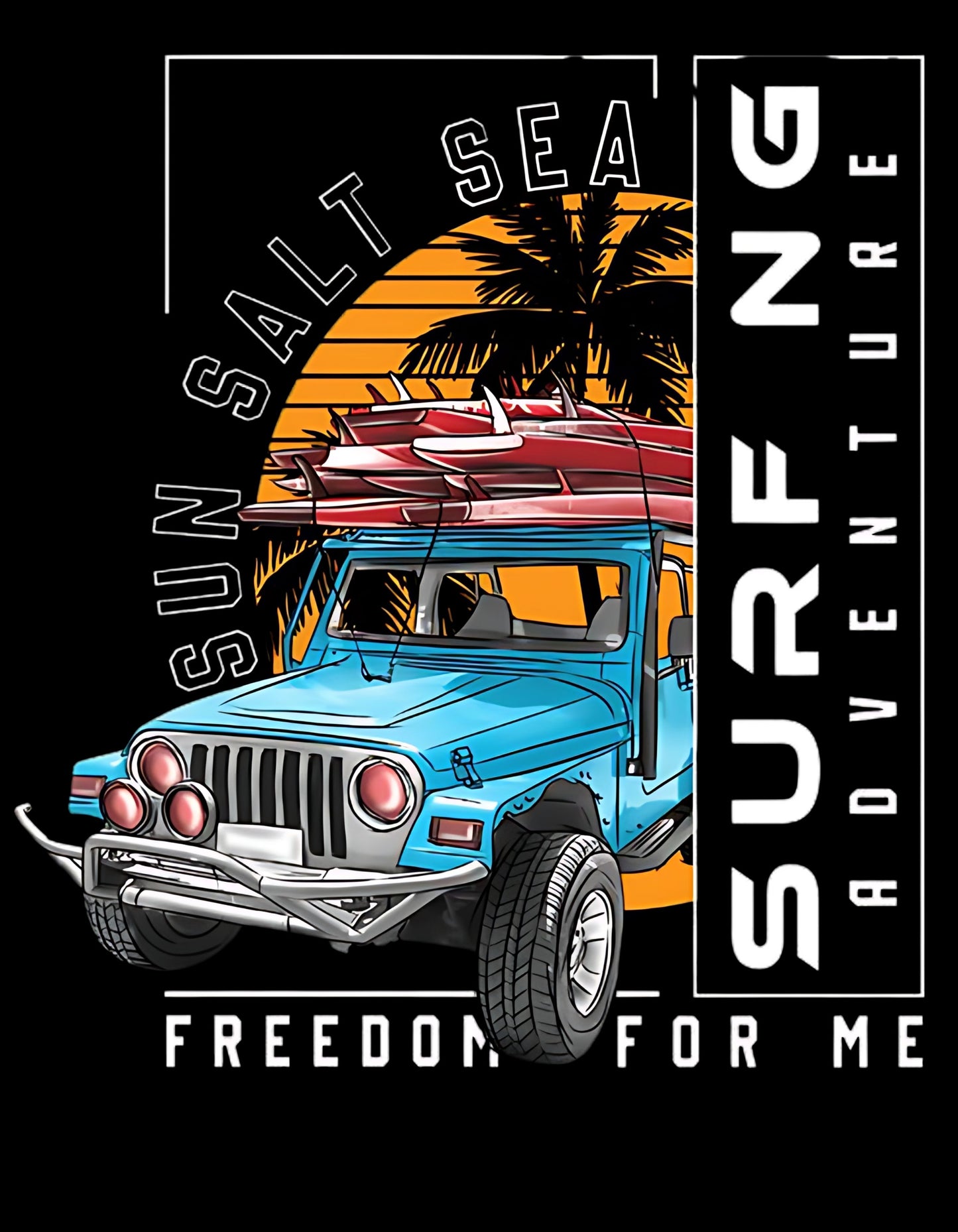 Surfing Adventure Graphic