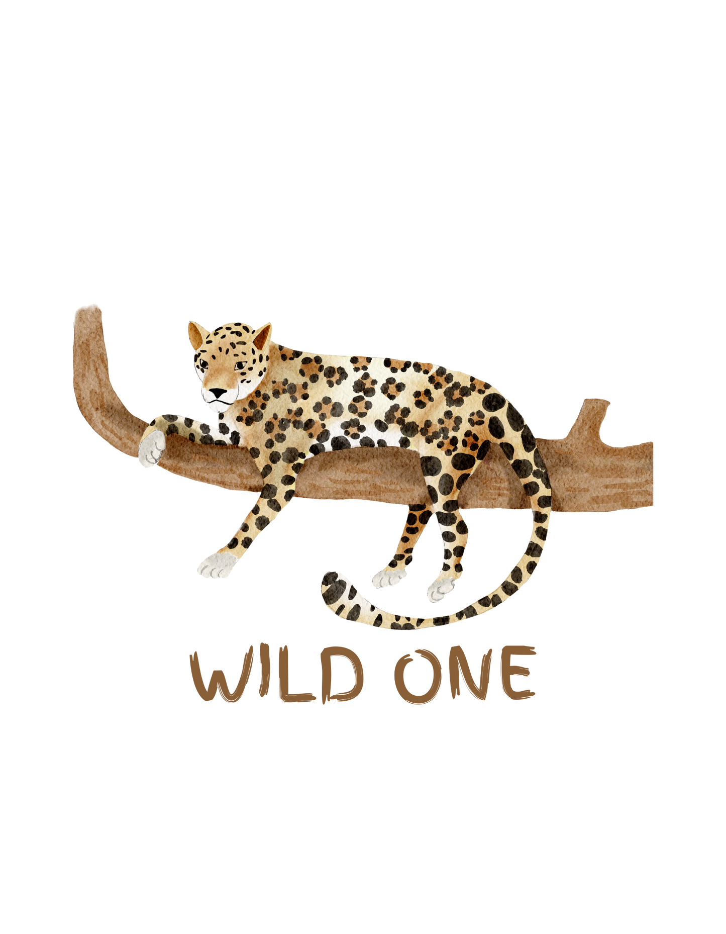 Teal Wild One Graphic