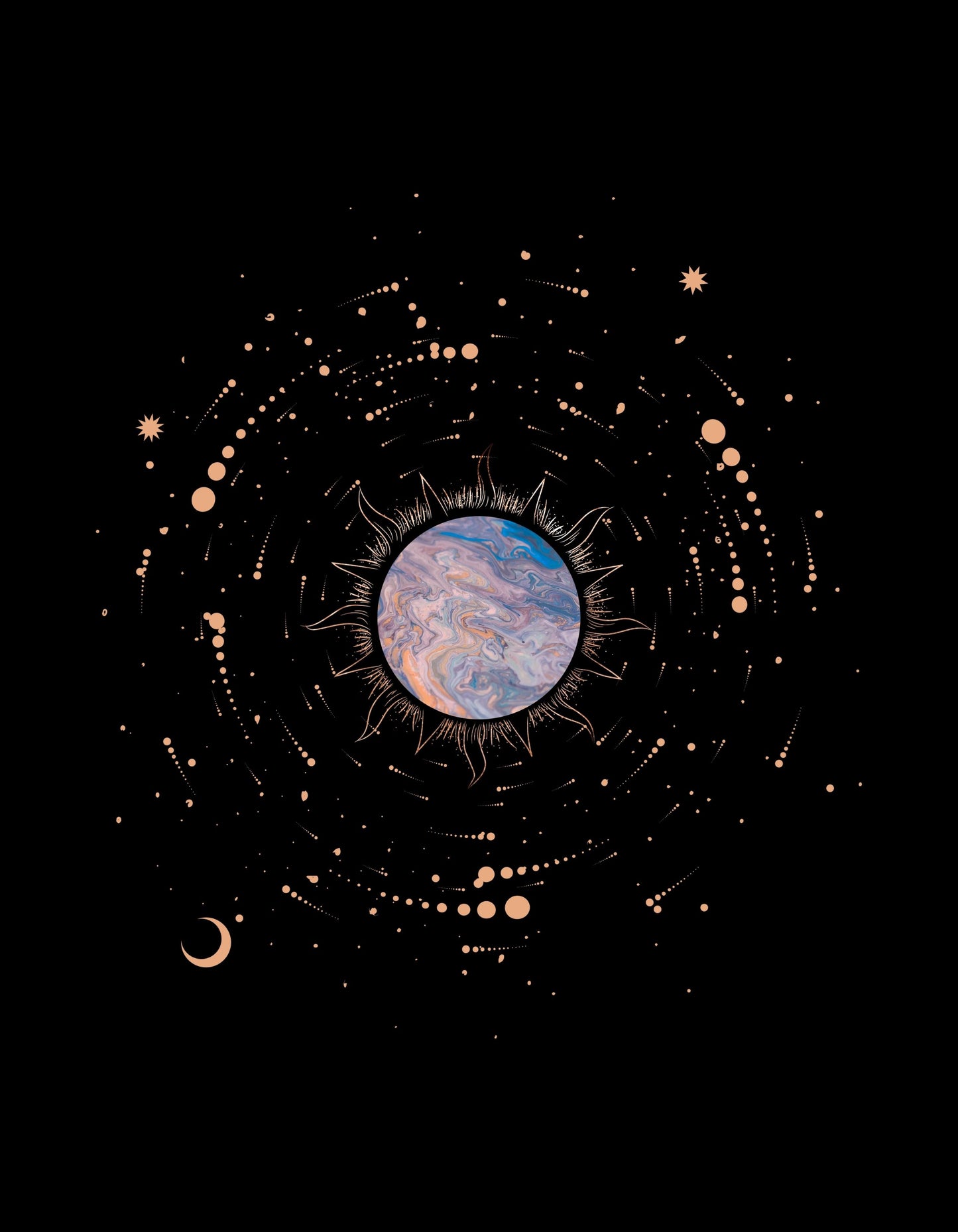 Solar System Graphic