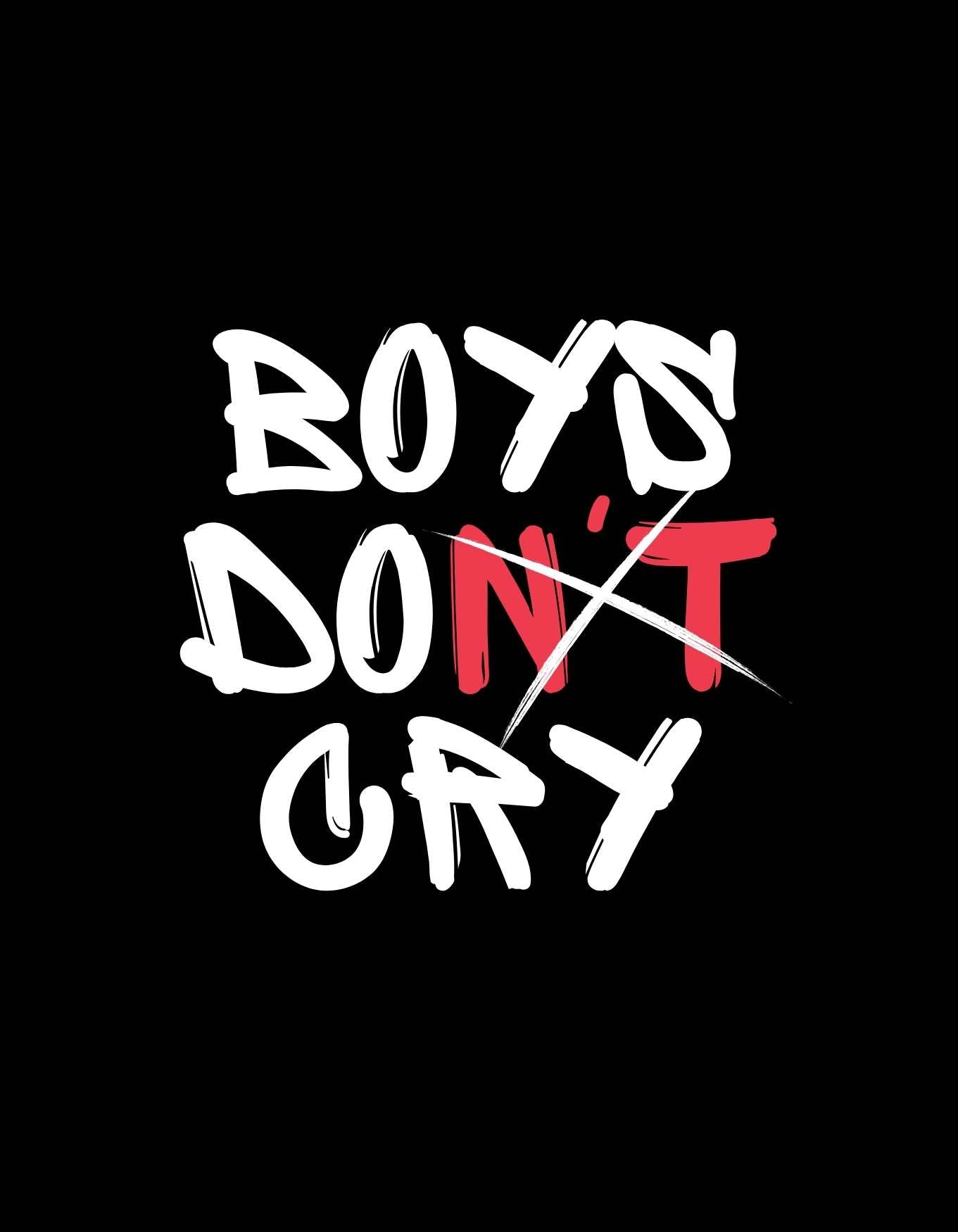 Coral Boys Don't Cry Graphic