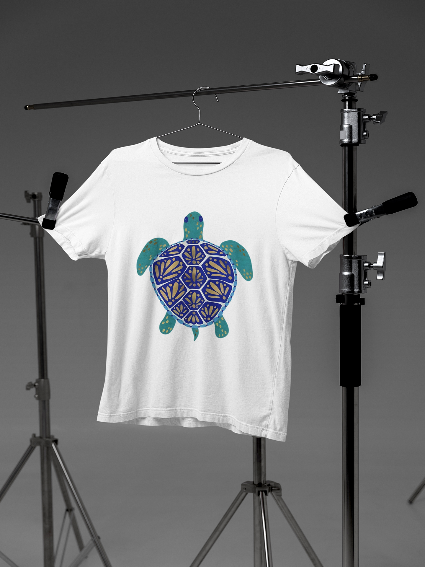 White Turtle Graphic