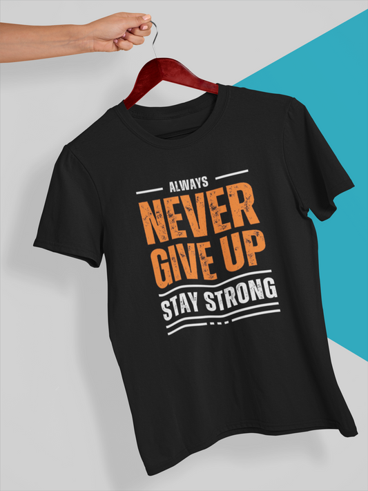 Never Give Up Graphic