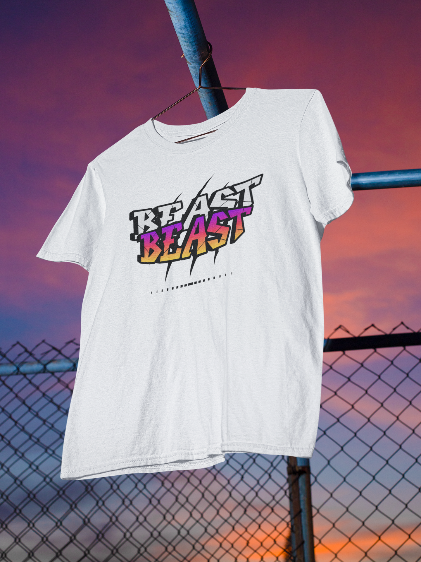 White Blast Graphic