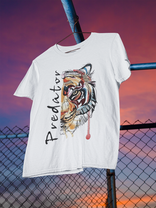 White Predator Graphic