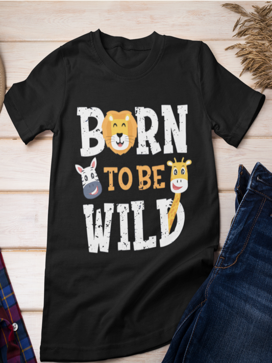 Black Born to be Wild Graphic