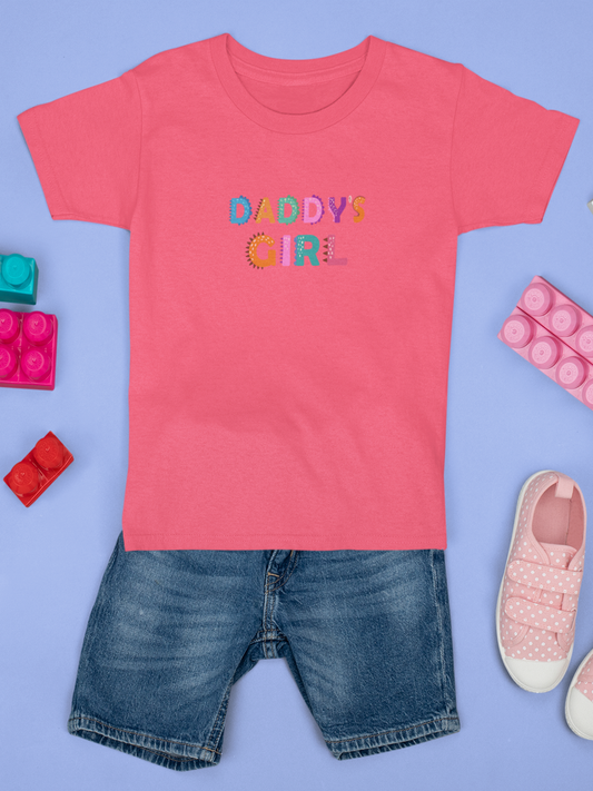 Coral Daddy's Girl Graphic