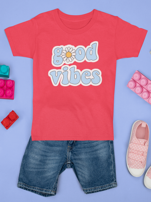 Red Good Vibes Graphic