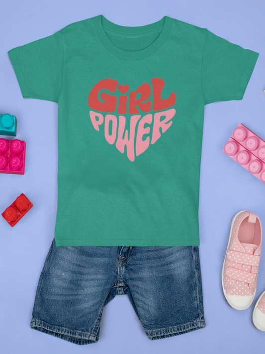 Teal Girl Power Graphic