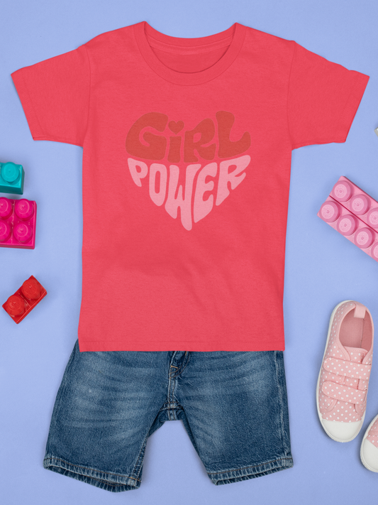 Red Girl Power Graphic